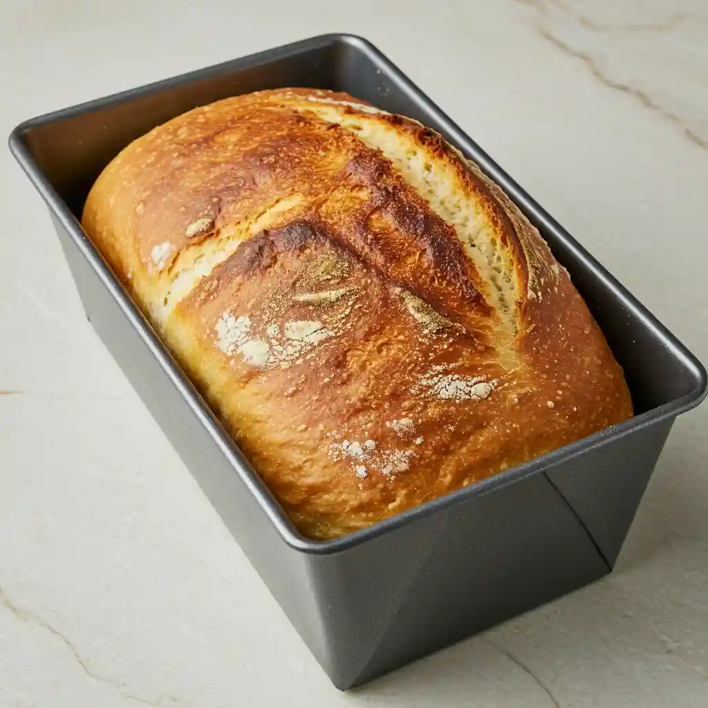 Cool in the pan briefly gluten free bread