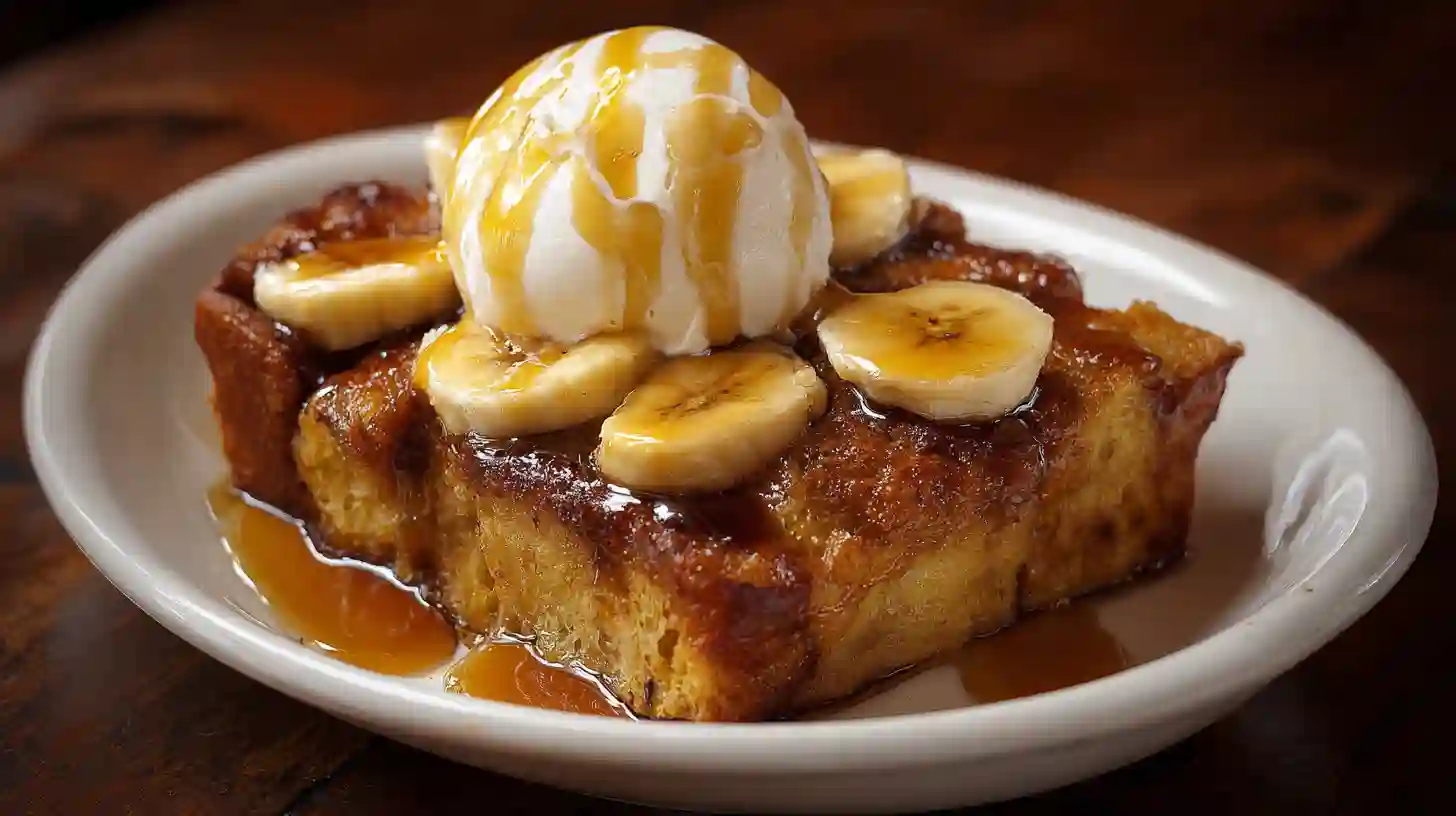 Bananas Foster Bread Pudding (A New Orleans Classic)