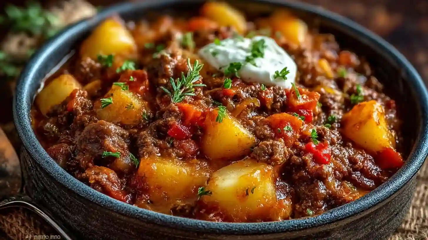 Slow Cooker Cowboy Casserole Best Easy Dinner