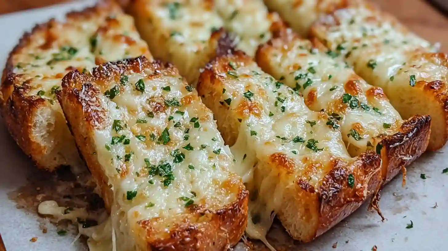 Cheesy Garlic Bread Recipe: Easy, Homemade & Delicious