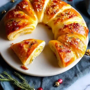 Pulling a cheesy slice from the best Crescent Roll Sheet Recipes appetizer