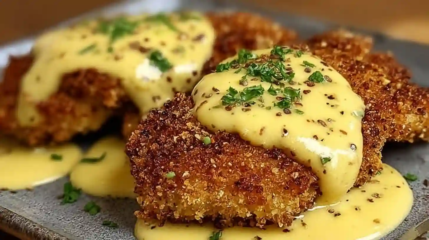 The Ultimate Guide to Pretzel-Crusted Chicken with Creamy Mustard Cheddar Sauce